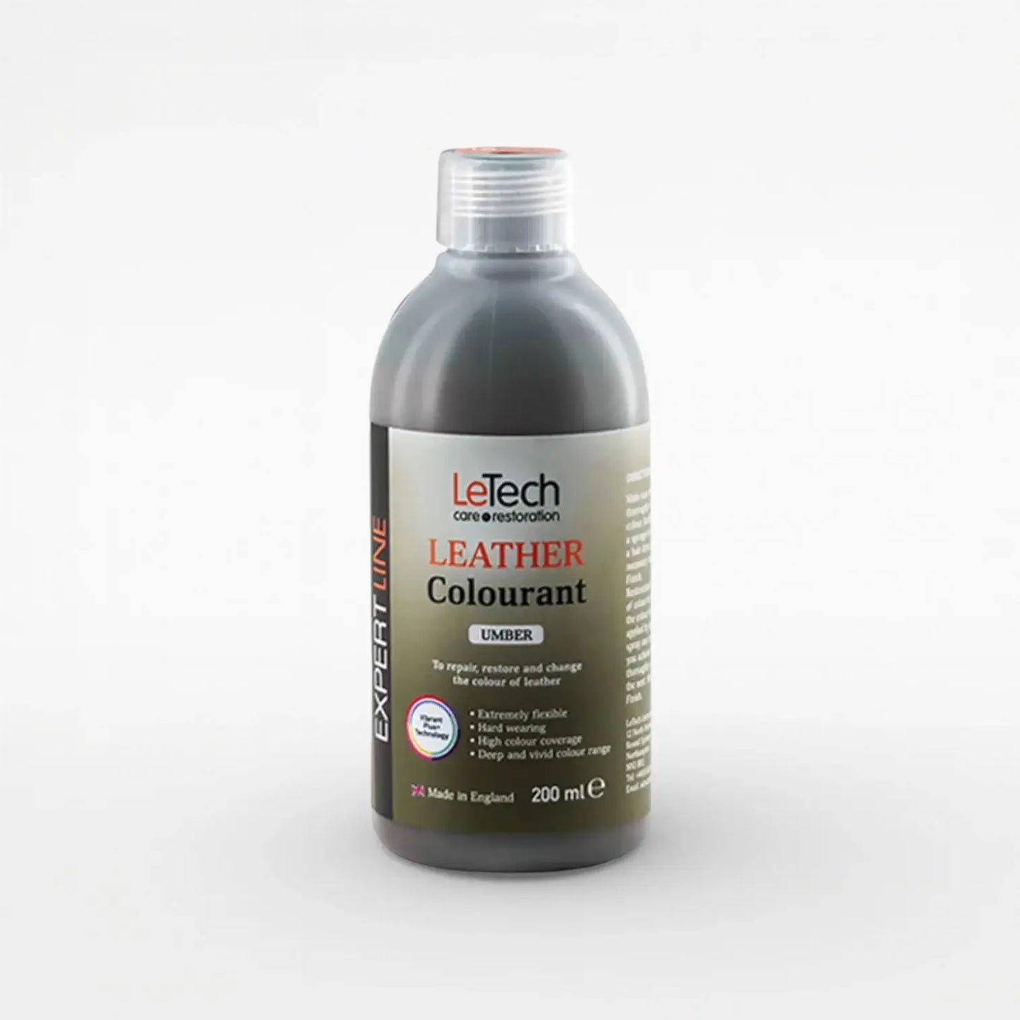 Leather Colourant - Multiple Colours Umber 200 ml by LeTech Canada