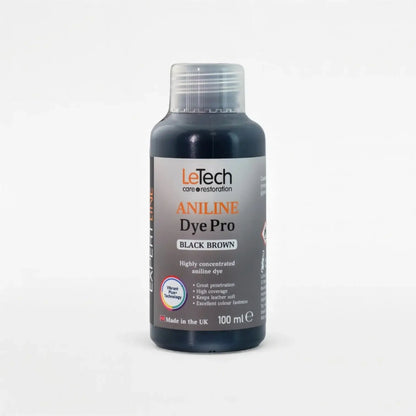 Leather Aniline Dye Black Brown by LeTech Canada