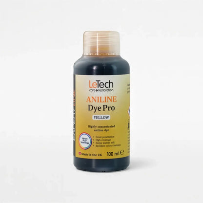 Leather Aniline Dye Yellow by LeTech Canada